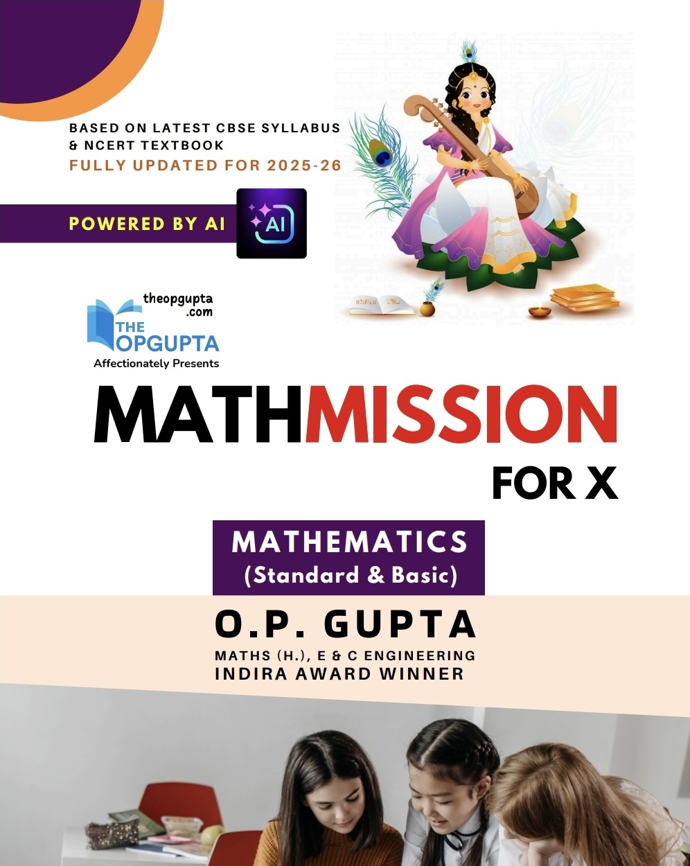 MATHMISSION FOR X By O.P. GUPTA
