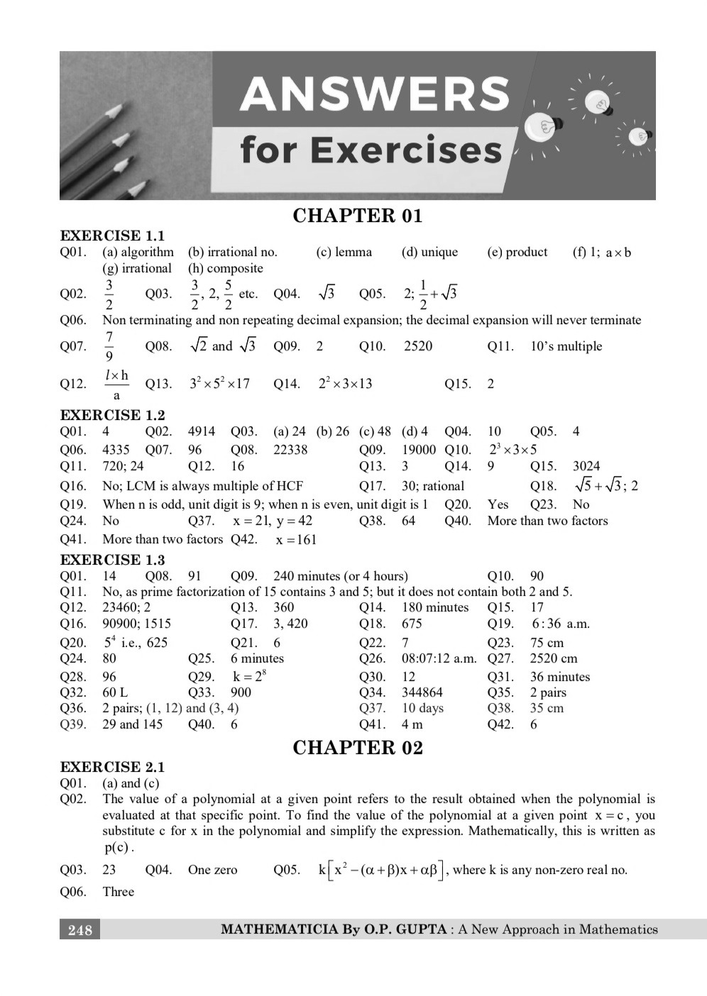 MATHMISSION FOR X By O.P. GUPTA