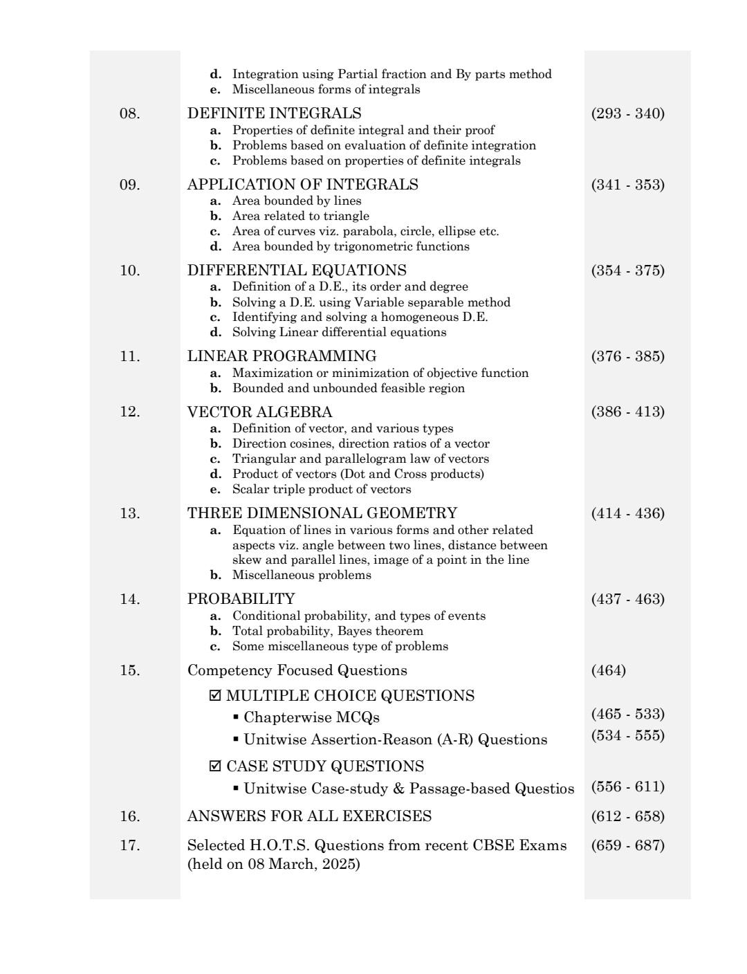 MATHMISSION FOR XII By O.P. GUPTA