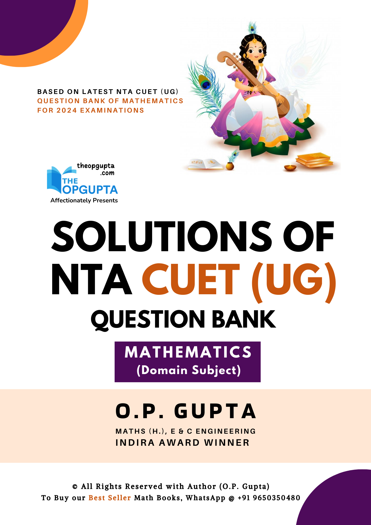 NTA CUET (UG) Question Bank in Mathematics - PDF Solutions