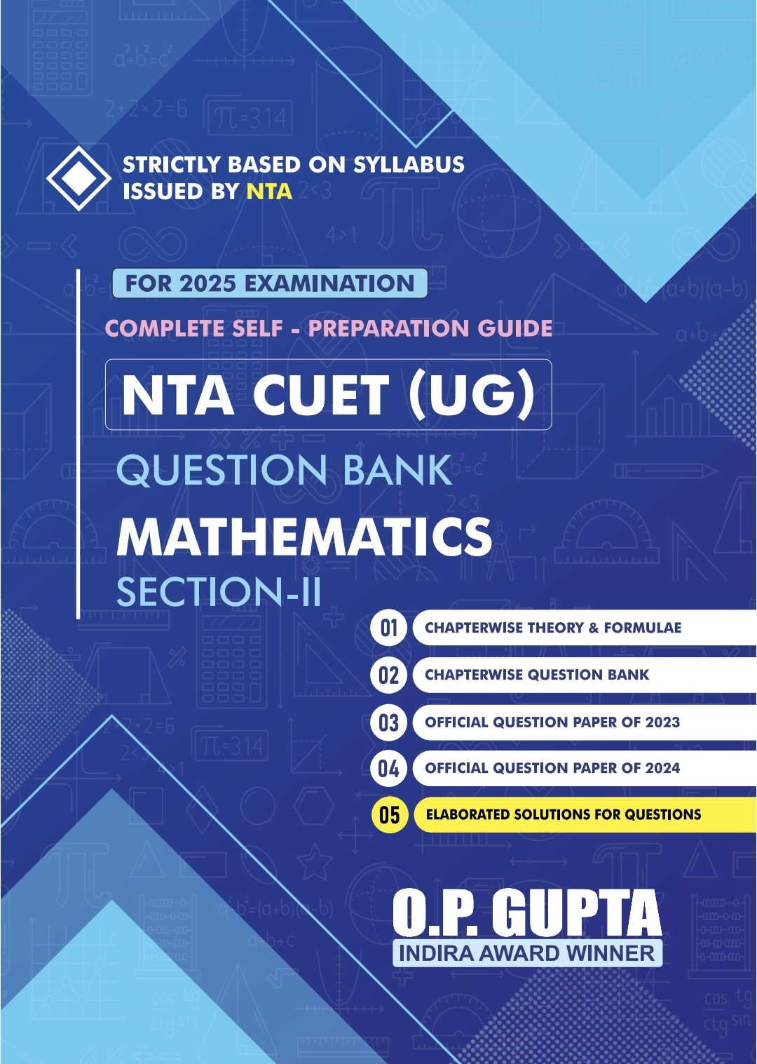 NTA CUET (UG) QUESTION BANK MATHEMATICS